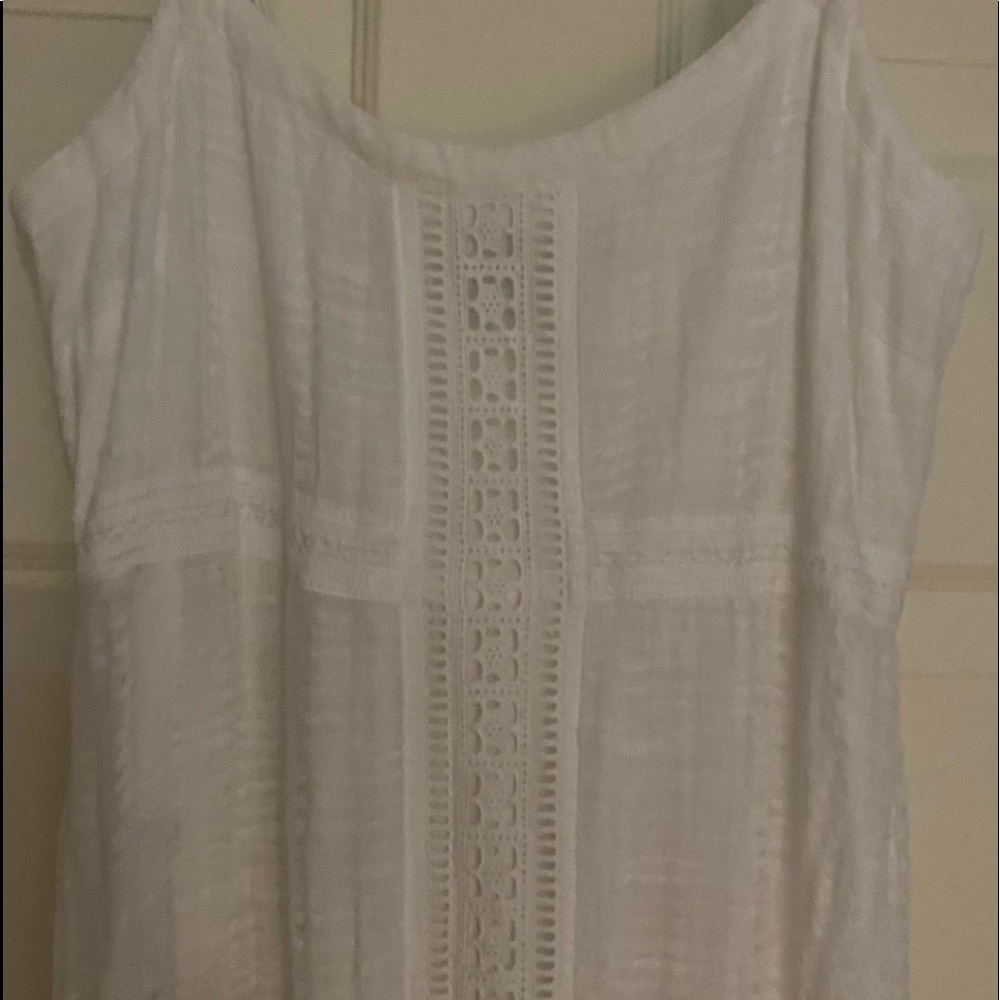 Old Navy NBW White Maxi Dress size medium